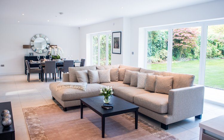 Open-plan living room