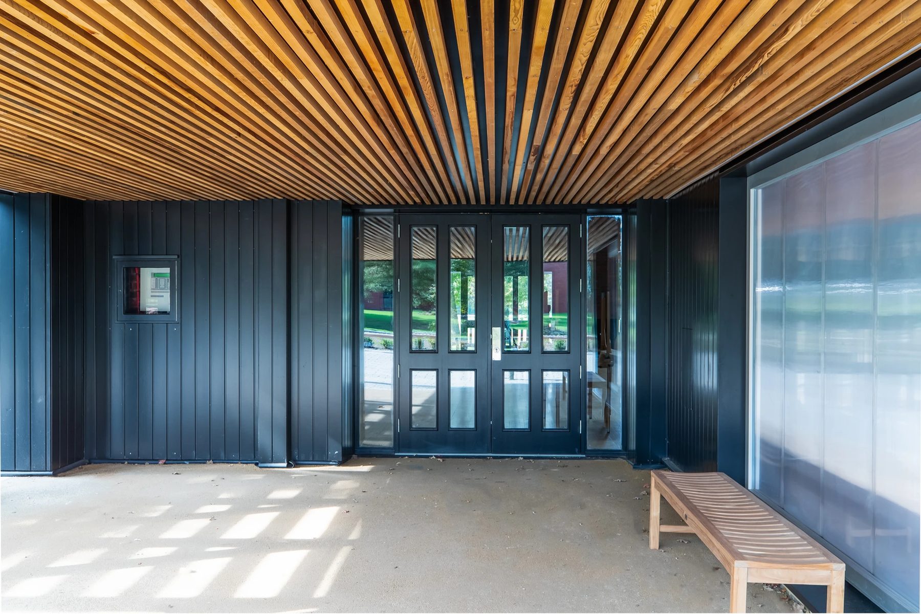 Covered entrance